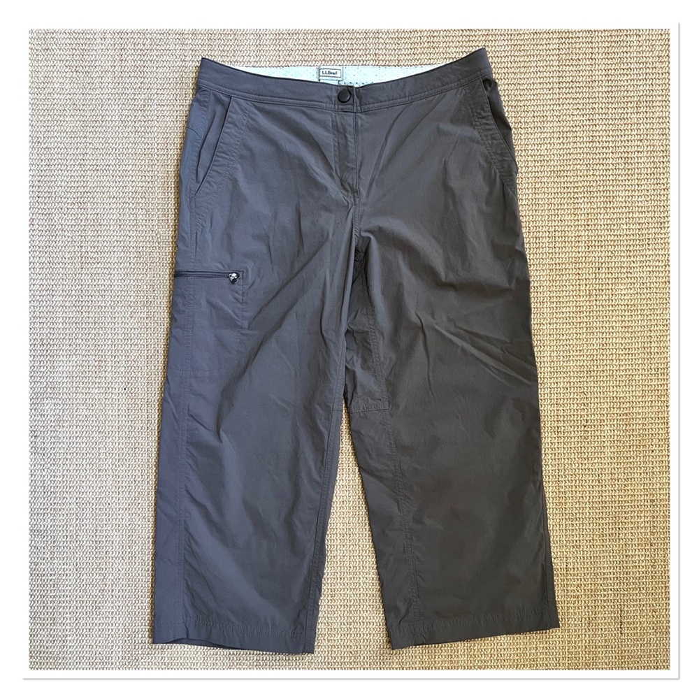 L.L.BEAN Nylon Hiking Cropped Trail Pants